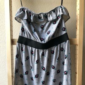 Cotton tube top dress